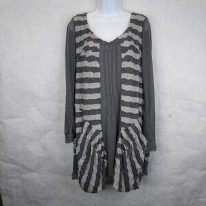 Akela Key Tunic Dress Women's Size 42 US 10 Pockets Lightweight French Designer